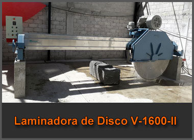 Laminadora de disco V-1600-II