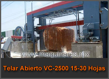 Telar Abierto VC-2500 15-30 hojas