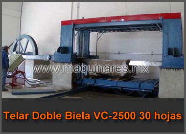 Telar Doble Biela VC-2500 30 hojas