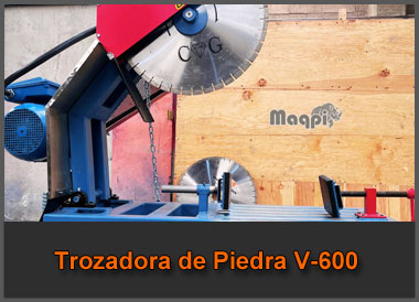 Trozadora de Piedra V-600